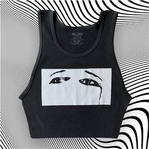 Deftones OHMS Band Unisex Cropped Tank